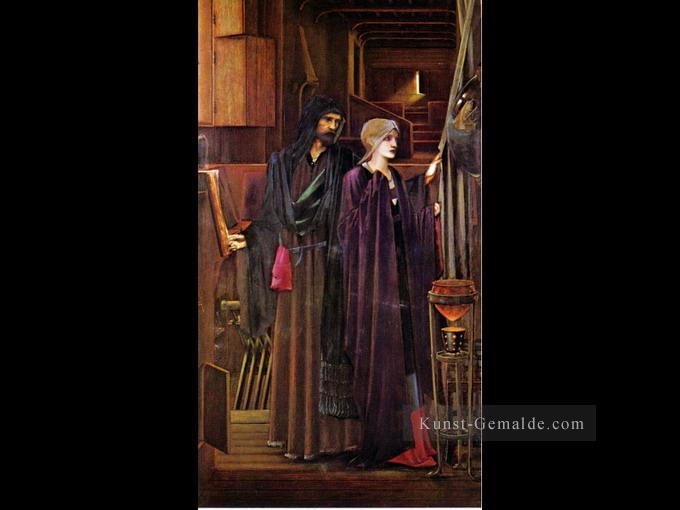 The Wizard Öl auf Leinwand Stadt Museen und Kunst Galerie Birmingham Präraffaeliten Sir Edward Burne Jones Ölgemälde